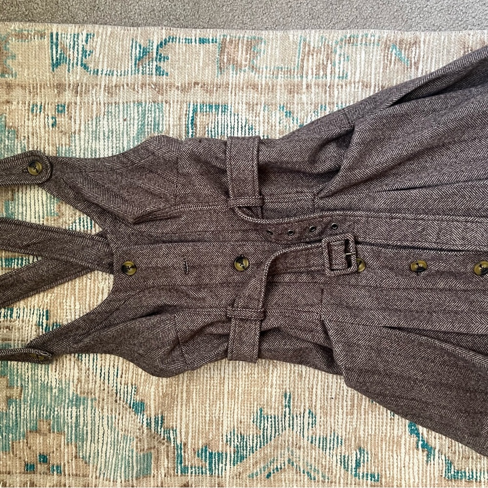 Free People Brown Mini Dress